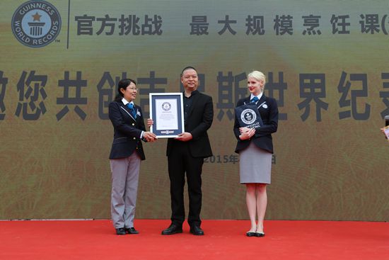 一袋面粉征服餐饮老板时顺便惊动了吉尼斯！