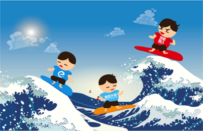 美团饿了么百度外卖三分天下