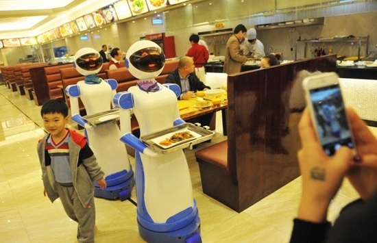 餐厅机器人跟风潮来袭