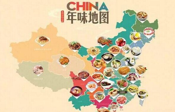 全国人民都爱吃啥嘞？来戳地图！