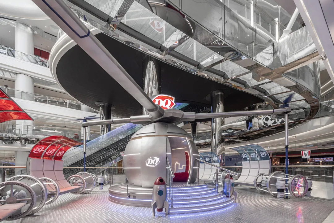 DQ深圳龙岗万达店勇夺2021 MUSE缪斯国际设计奖金牌|餐饮界