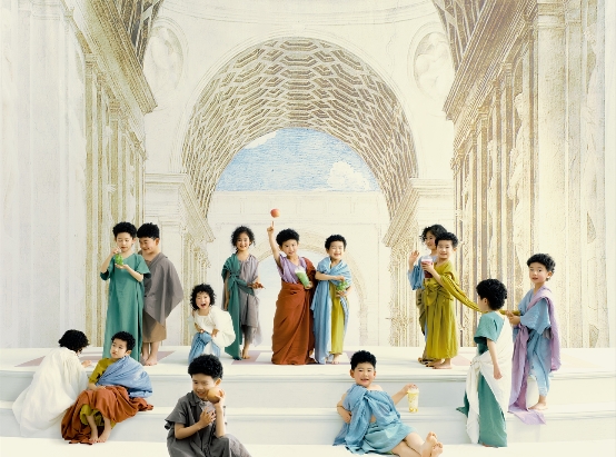 喜茶焕新slogan“喜悦发生”，以儿童版名画演绎经典|餐饮界