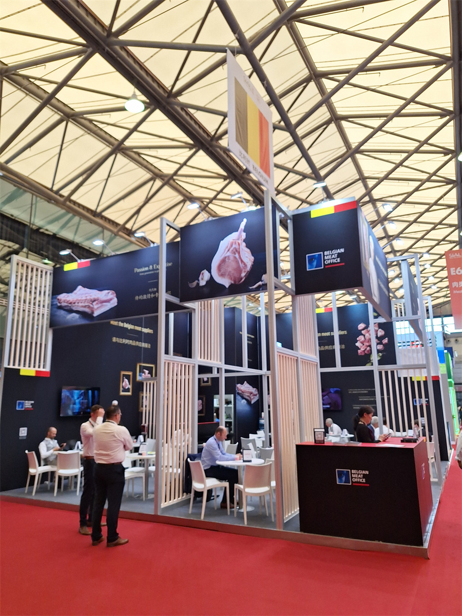 比利时肉类品出口局携优质猪肉亮相2025上海上海西雅国际食品和饮料展览会（SIAL）国际食品展