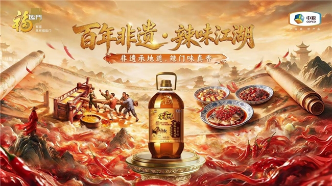 “非遗上新”！福临门家香味非遗土榨风味菜籽油重新定义川味菜籽油